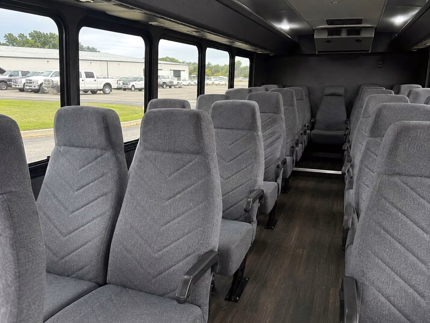 18 passenger minibus inside