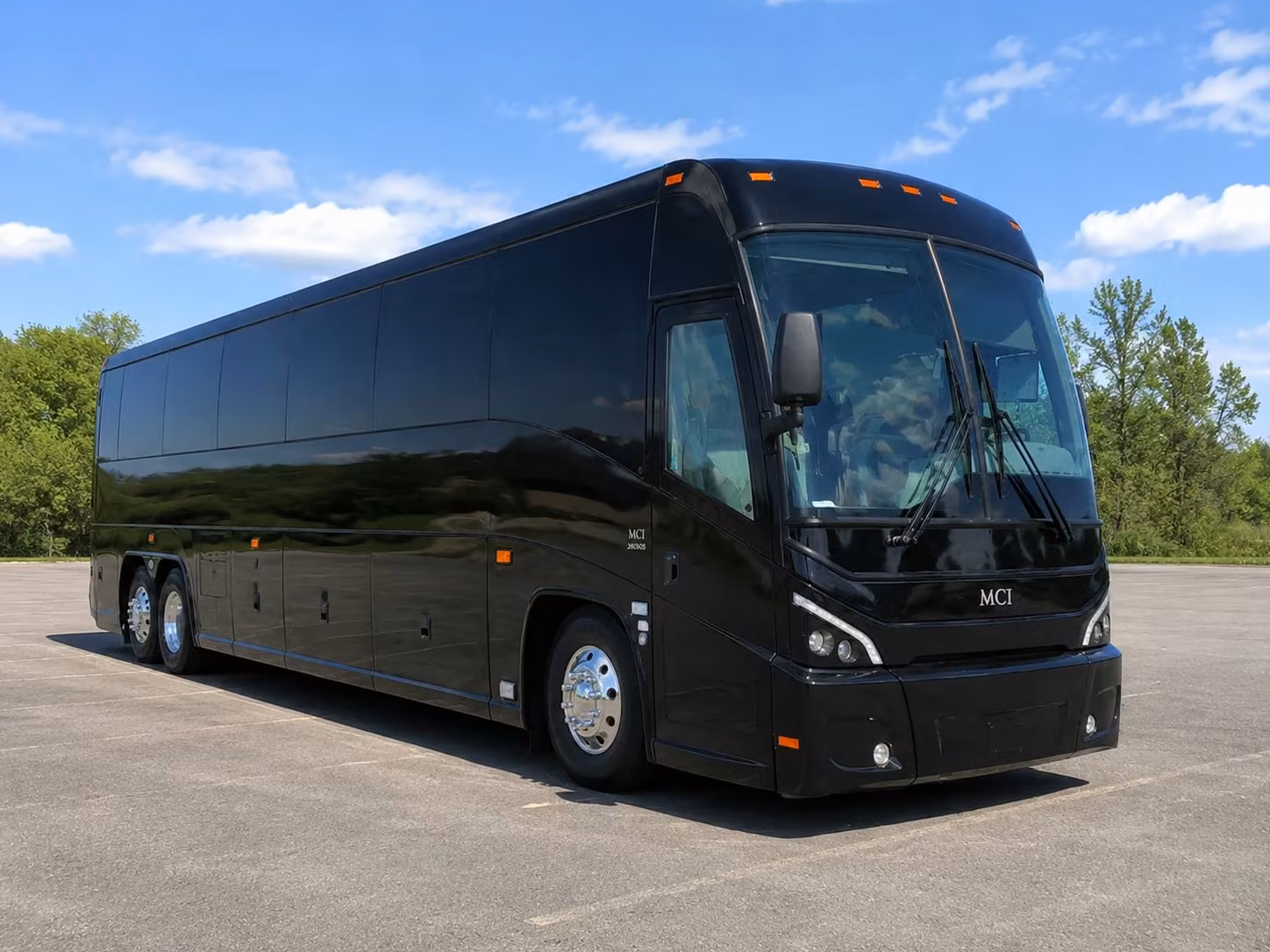 56 passenger charter bus