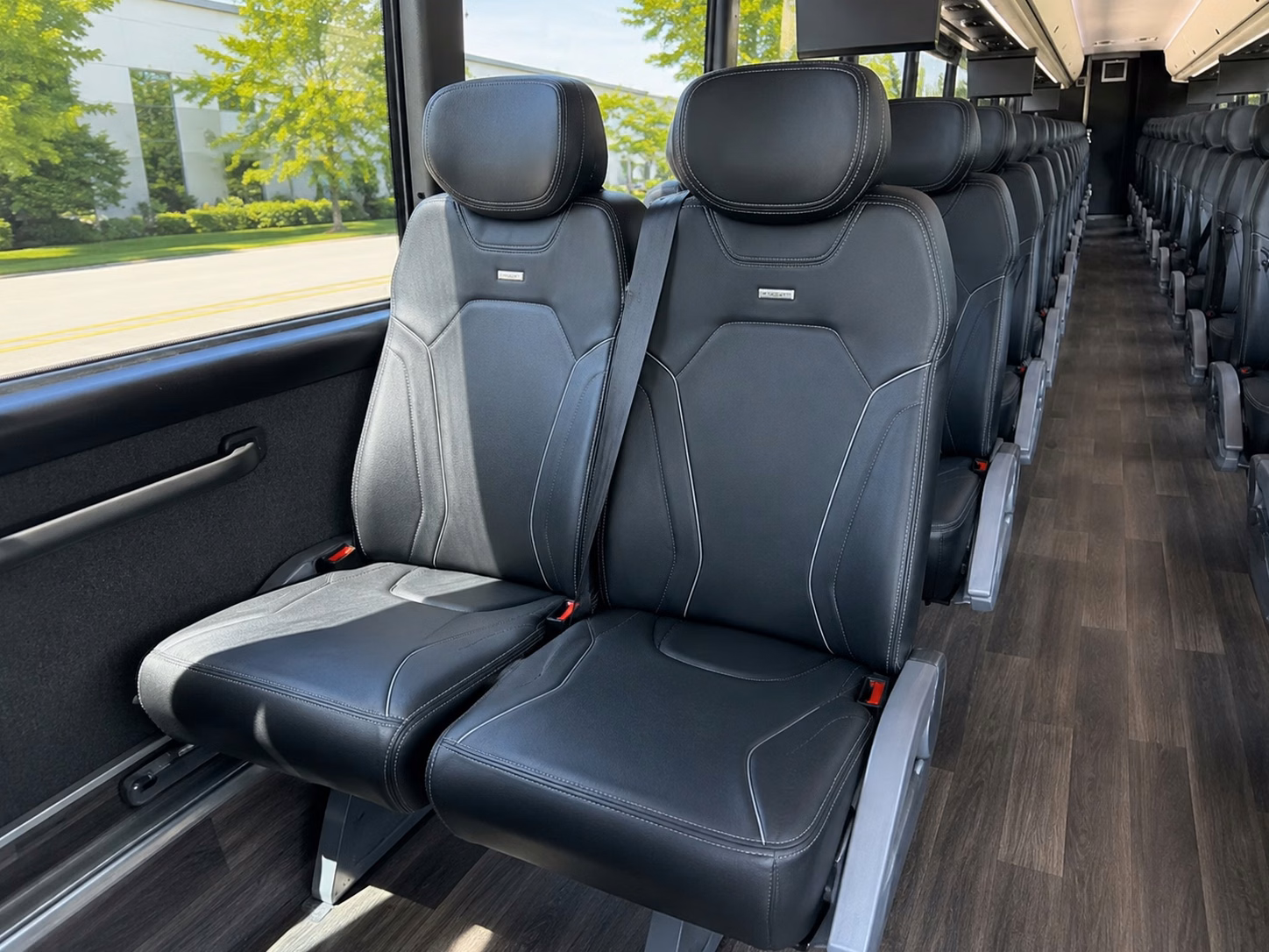 for out of town guests a shoreline wedding shuttle bus is the kindest gift you can give them
