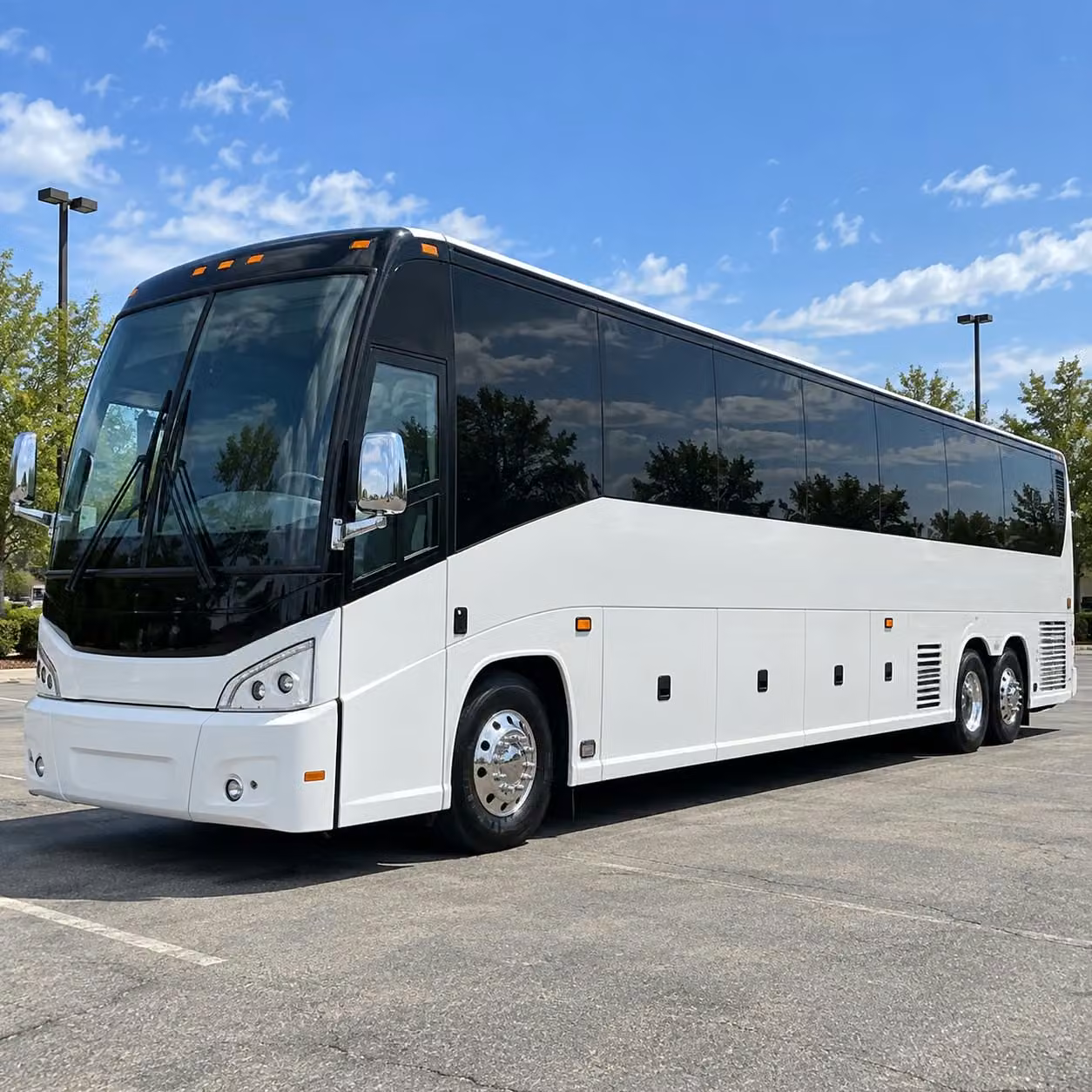 shoreline charter bus rental fleet