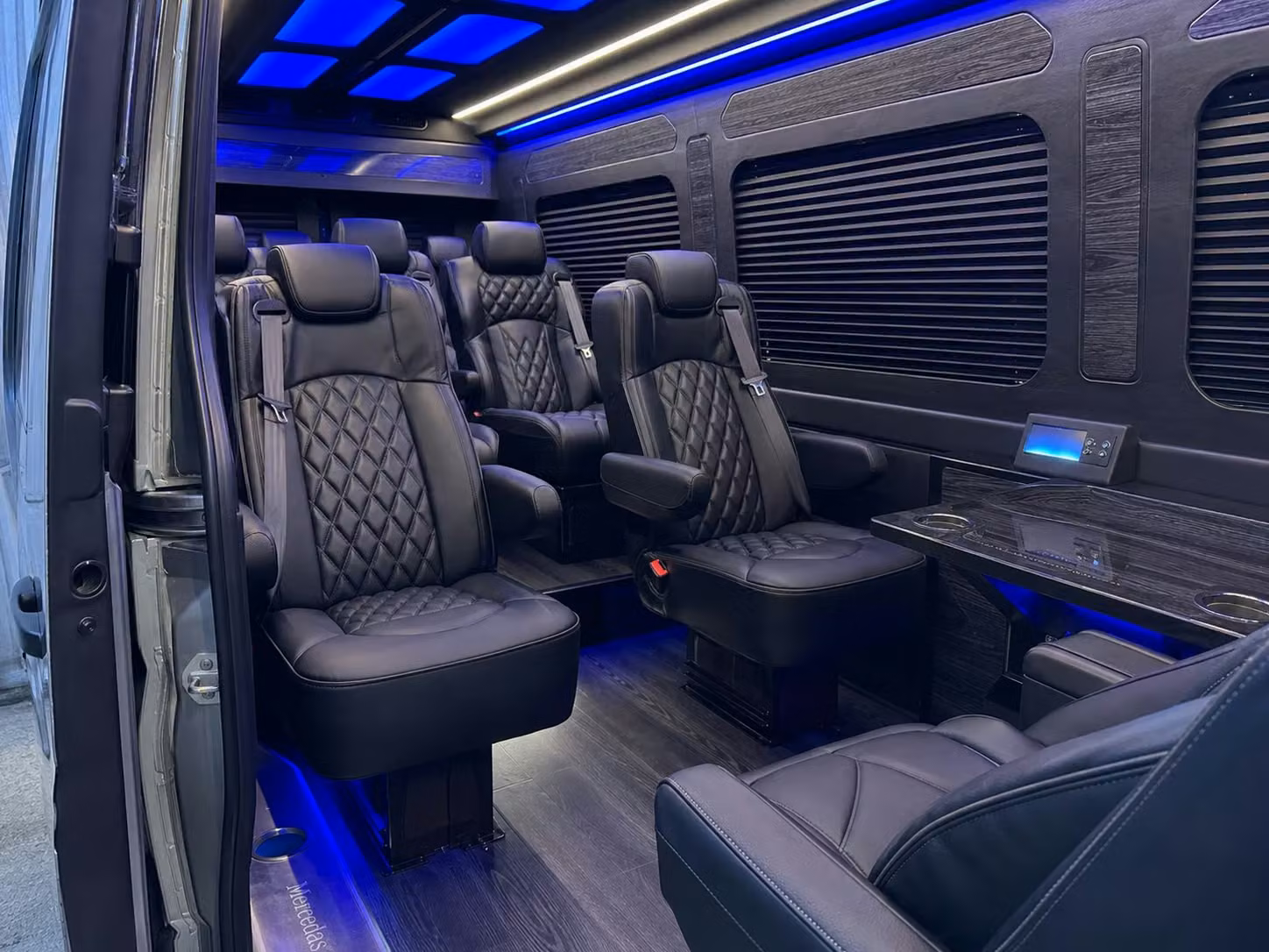sprinter van transportation for groups and events across shoreline